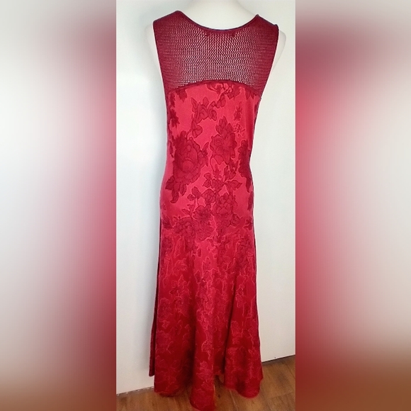 PERUVIAN CONNECTION PIMA COTTON KNIT MAXI DRESS - Picture 5 of 8